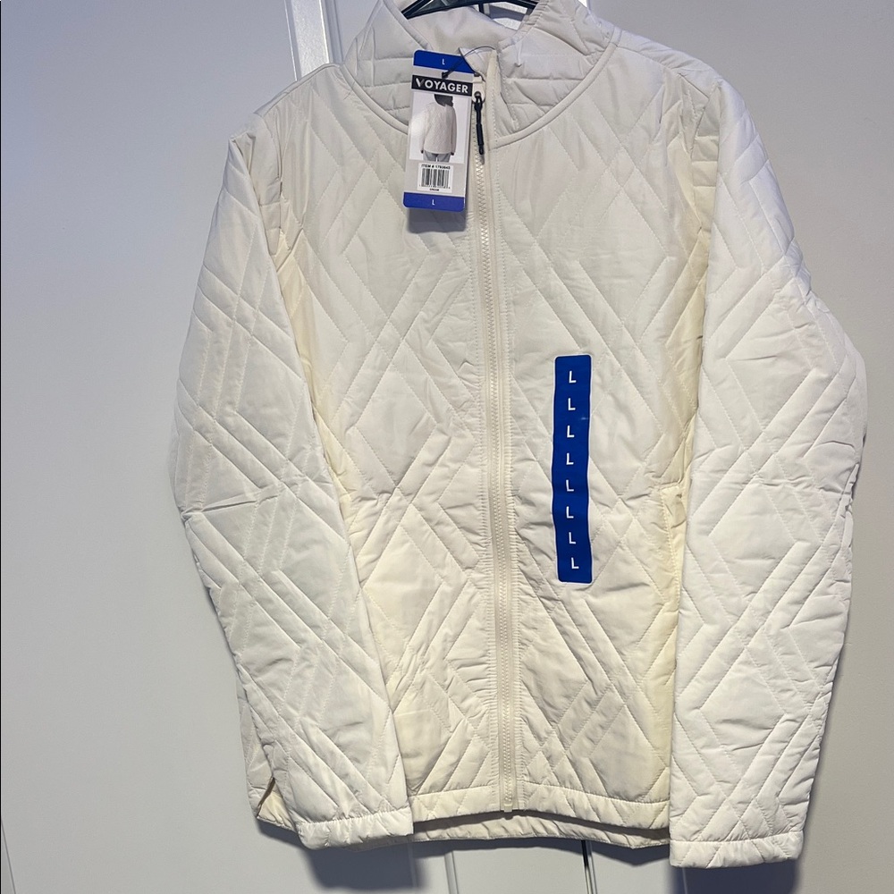 woman  White Jacket